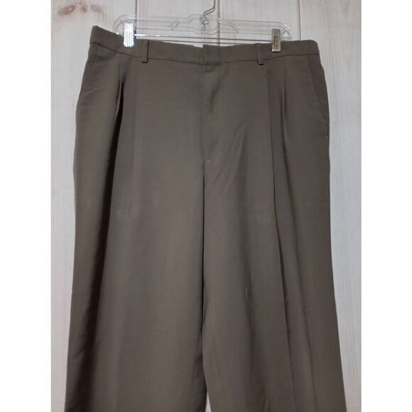 Levi's Pants Men's 36 30 Brown‎ Wool Blend Travelers Straight Leg Light Weight - Picture 3 of 7